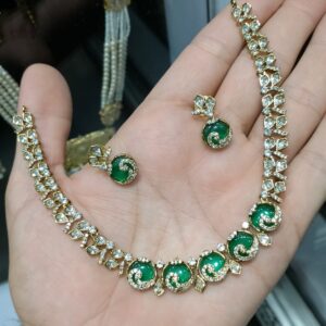 American Diamond Necklace Set