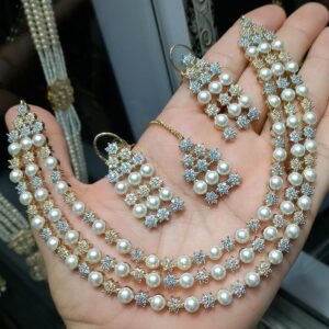 Designer Luxury American Diamond Set